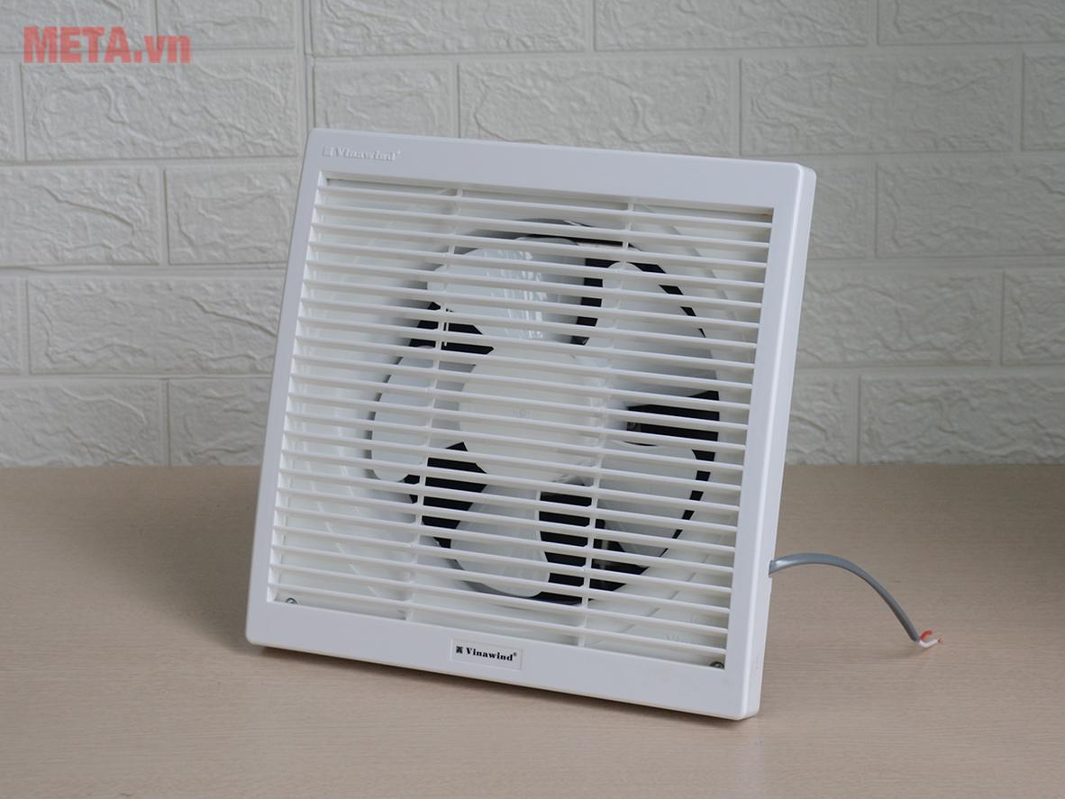 Động cơ vòng bi giúp quạt thông gió Vinawind QTG200-PN vận hành ổn định hơn.