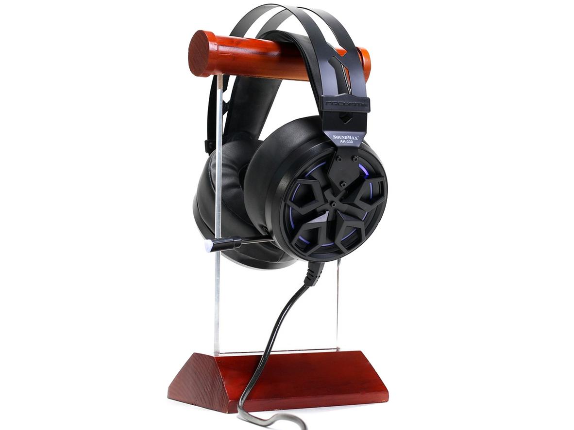 Driver 50mm giúp SoundMax AH330 cho âm lượng lớn và bass rõ hơn.