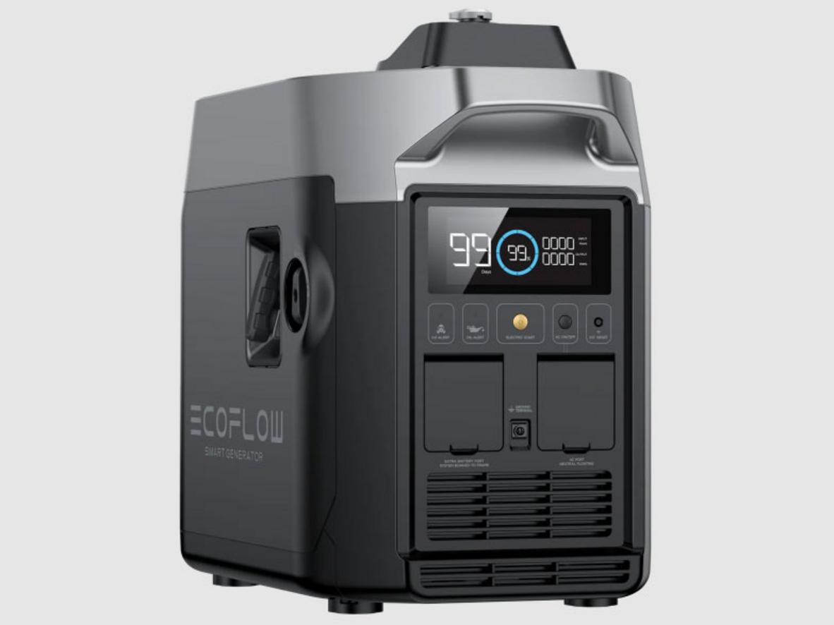 Cổng DC 42–58,8V cho phép sạc trực tiếp hệ EcoFlow nhanh và ổn định.