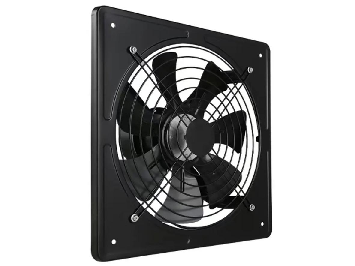 Công suất 370W và lưu lượng gió 2.300 m³/h giúp FD350 hút khí nóng và mùi nhanh.