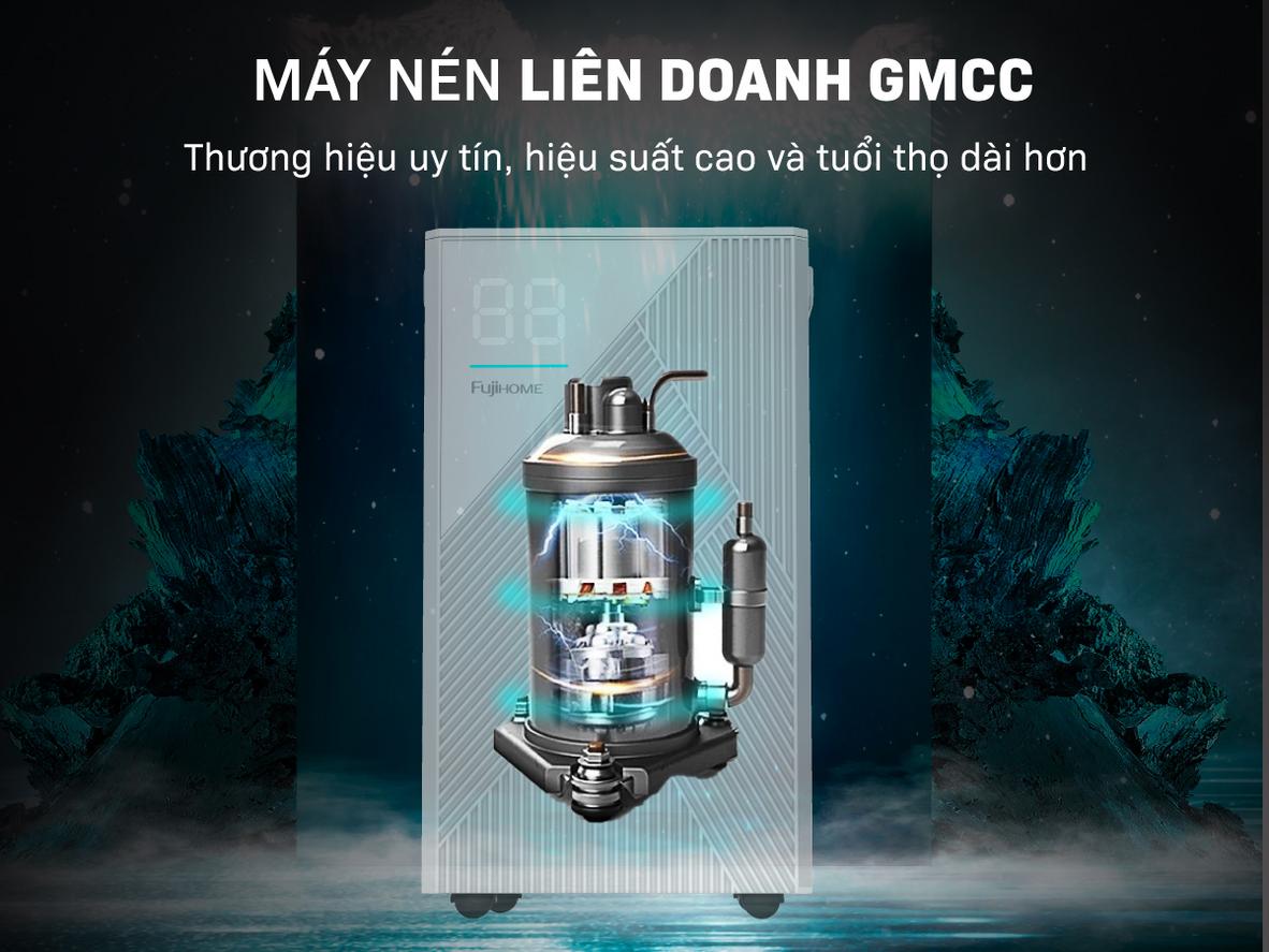 Độ ồn dưới 36 dBA giúp DH14 phù hợp dùng trong phòng ngủ.