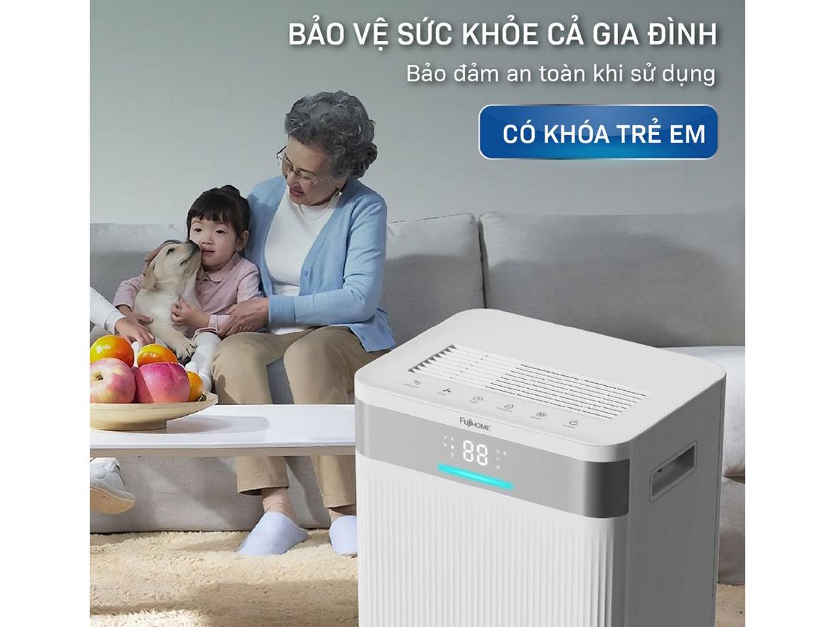 HEPA H11, Carbon và Ionizer: hỗ trợ không khí sạch hơn trong phòng kín