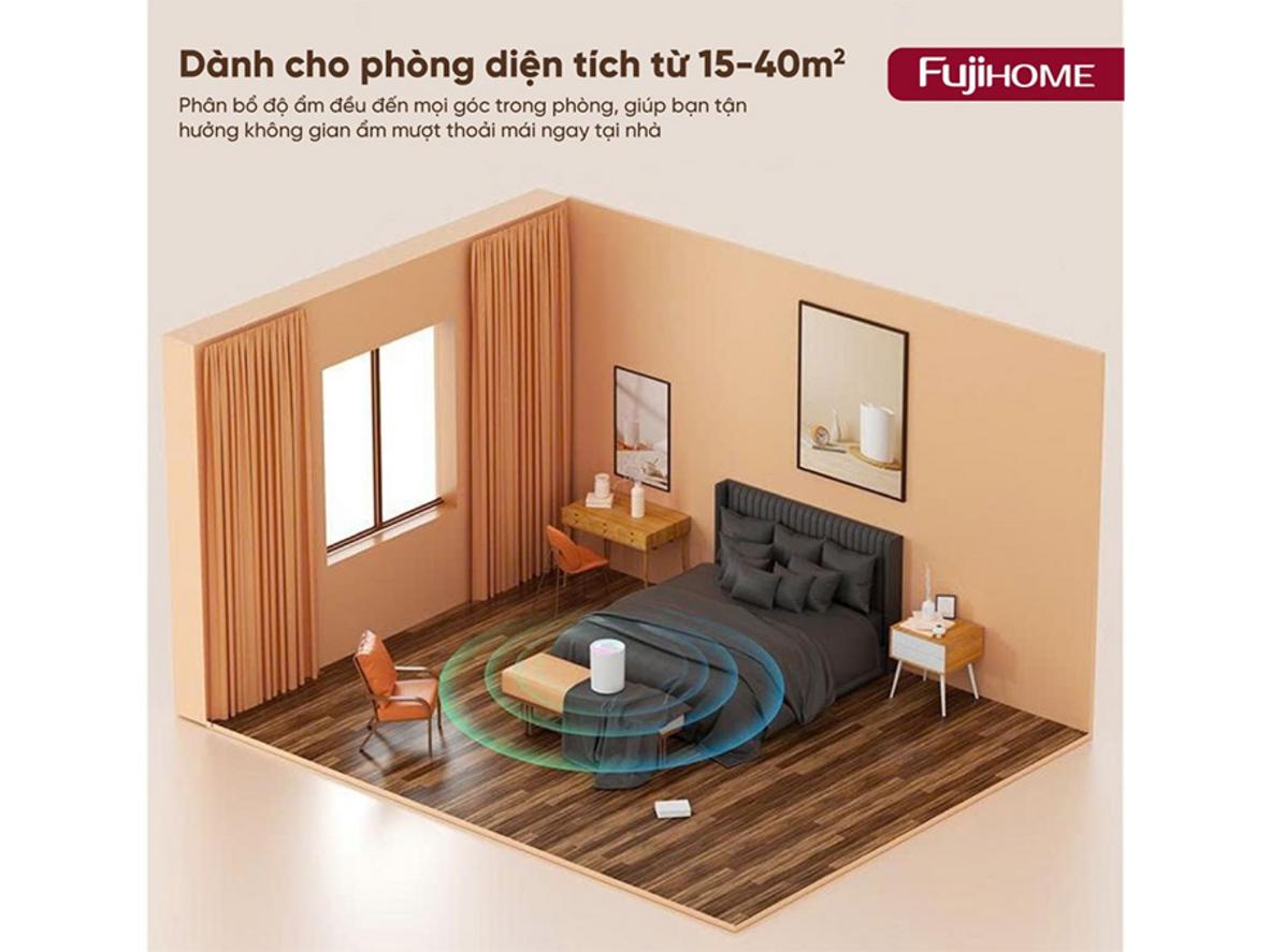 Châm nước trực tiếp và vệ sinh đơn giản giúp HM05A dễ dùng mỗi ngày.
