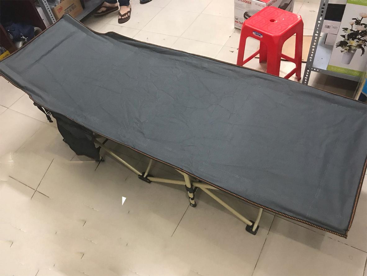 Giường gấp du lịch Nikita TT03 gọn nhẹ, phù hợp nghỉ trưa văn phòng.