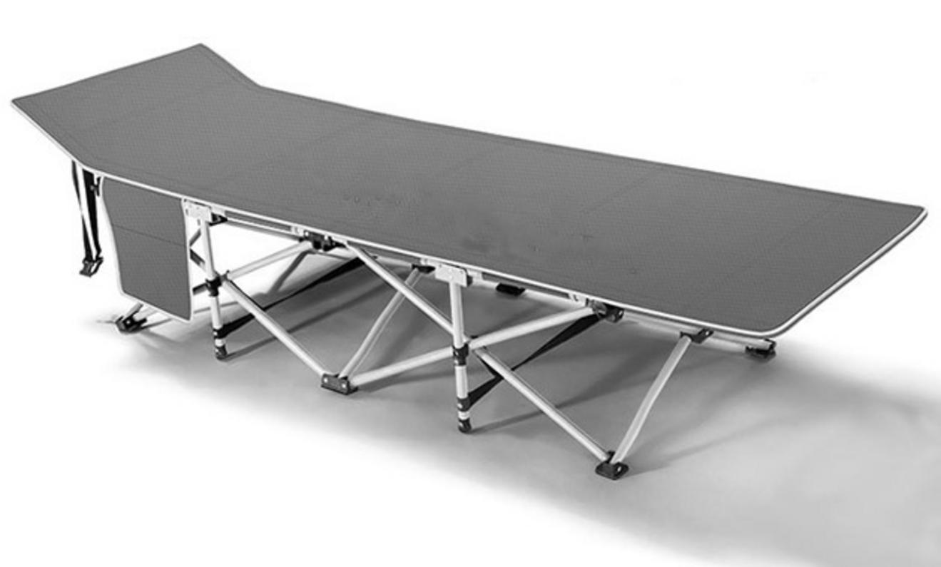 Giường gấp văn phòng NKT-1331-4 gọn nhẹ, nằm rộng 70cm, phù hợp nghỉ trưa tại văn phòng.