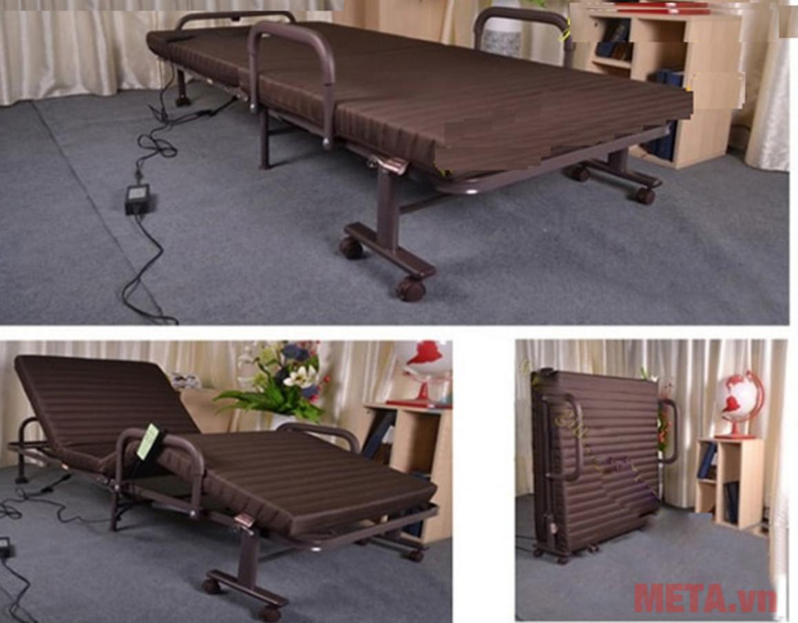 Cơ chế nâng đầu tự động của Nikita HQ85 giúp đổi tư thế nhanh và dễ sử dụng hơn.
