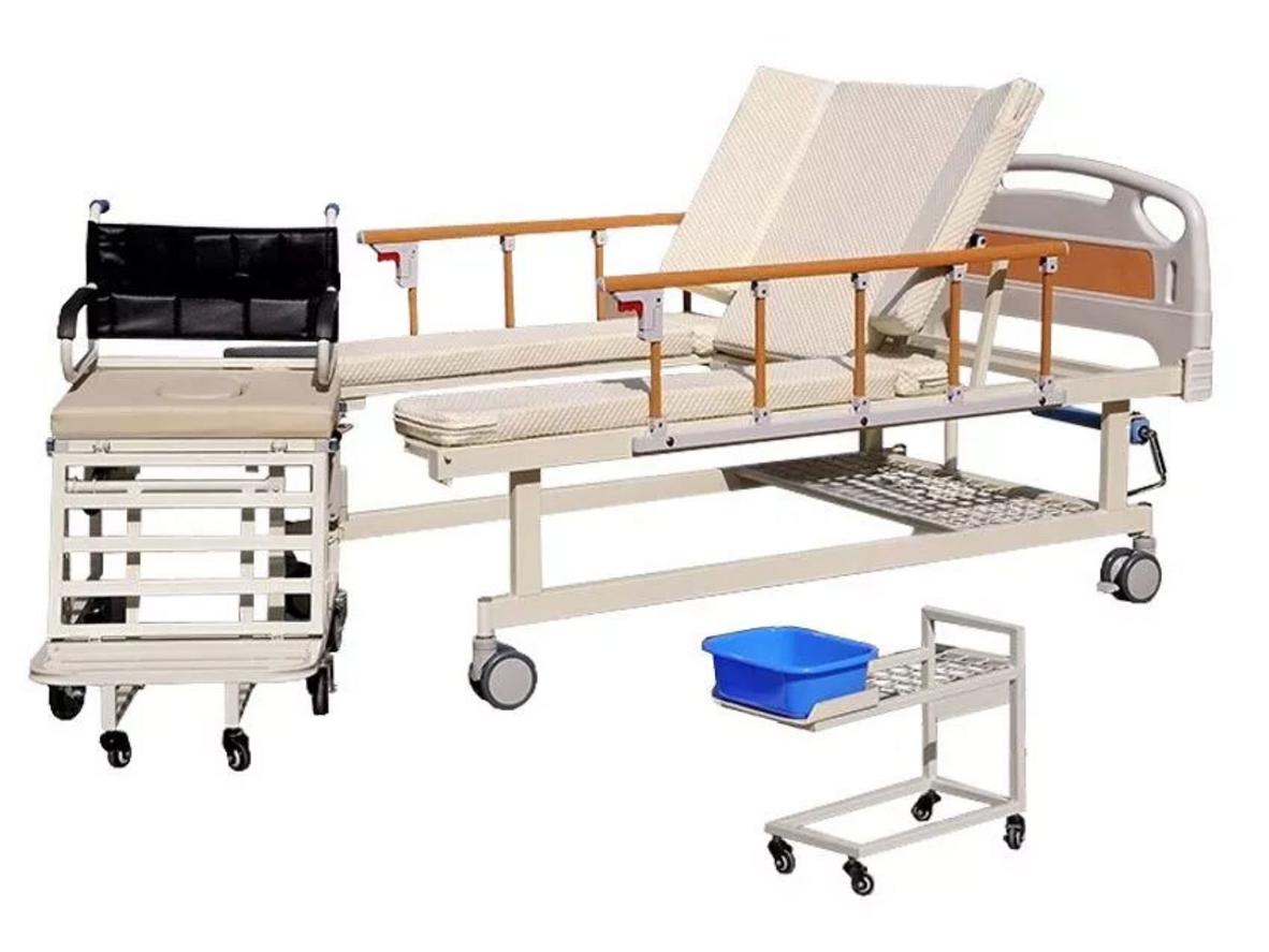 Giường y tế tách xe lăn đa năng Nikita NKT-DCN09 cho chăm sóc tại nhà an toàn hơn.