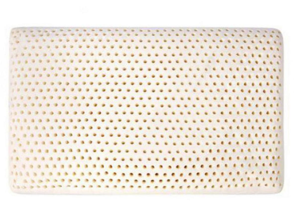 Cấu trúc cao su thiên nhiên và lỗ thoáng khí của gối Neo Comfort.