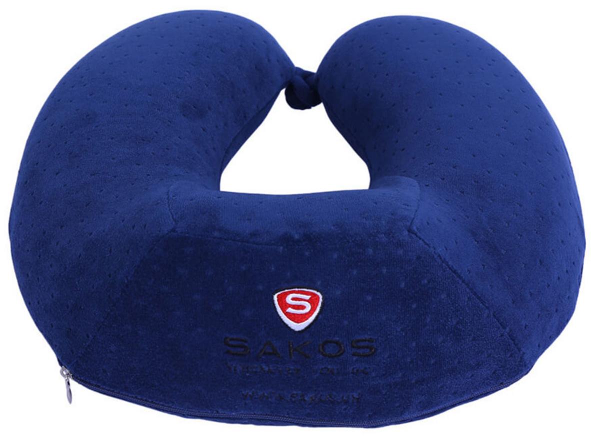 Gối kê cổ Sakos U4 chữ U, gọn nhẹ 0,5kg, phù hợp đi du lịch và ngồi lâu.