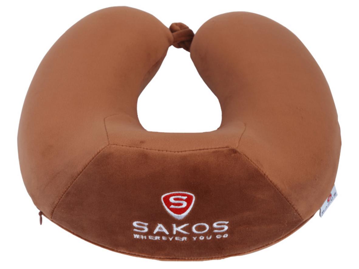 Sakos U4 ôm cổ thoải mái, phù hợp đi tàu xe, máy bay và nghỉ ngắn tại văn phòng.