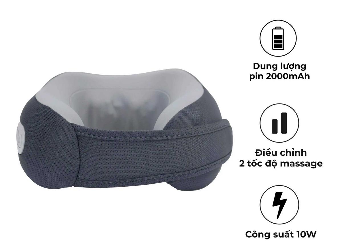 Buheung MK-333 hỗ trợ massage đa hướng và làm nóng thông minh.