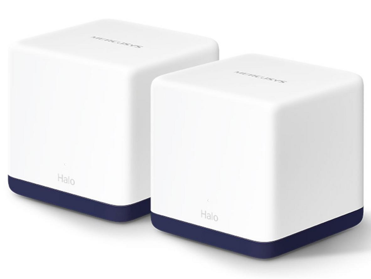 Hệ thống WiFi Mesh AC1900 Mercusys Halo H50G giúp phủ sóng đều cho nhà nhiều phòng và nhiều tầng.