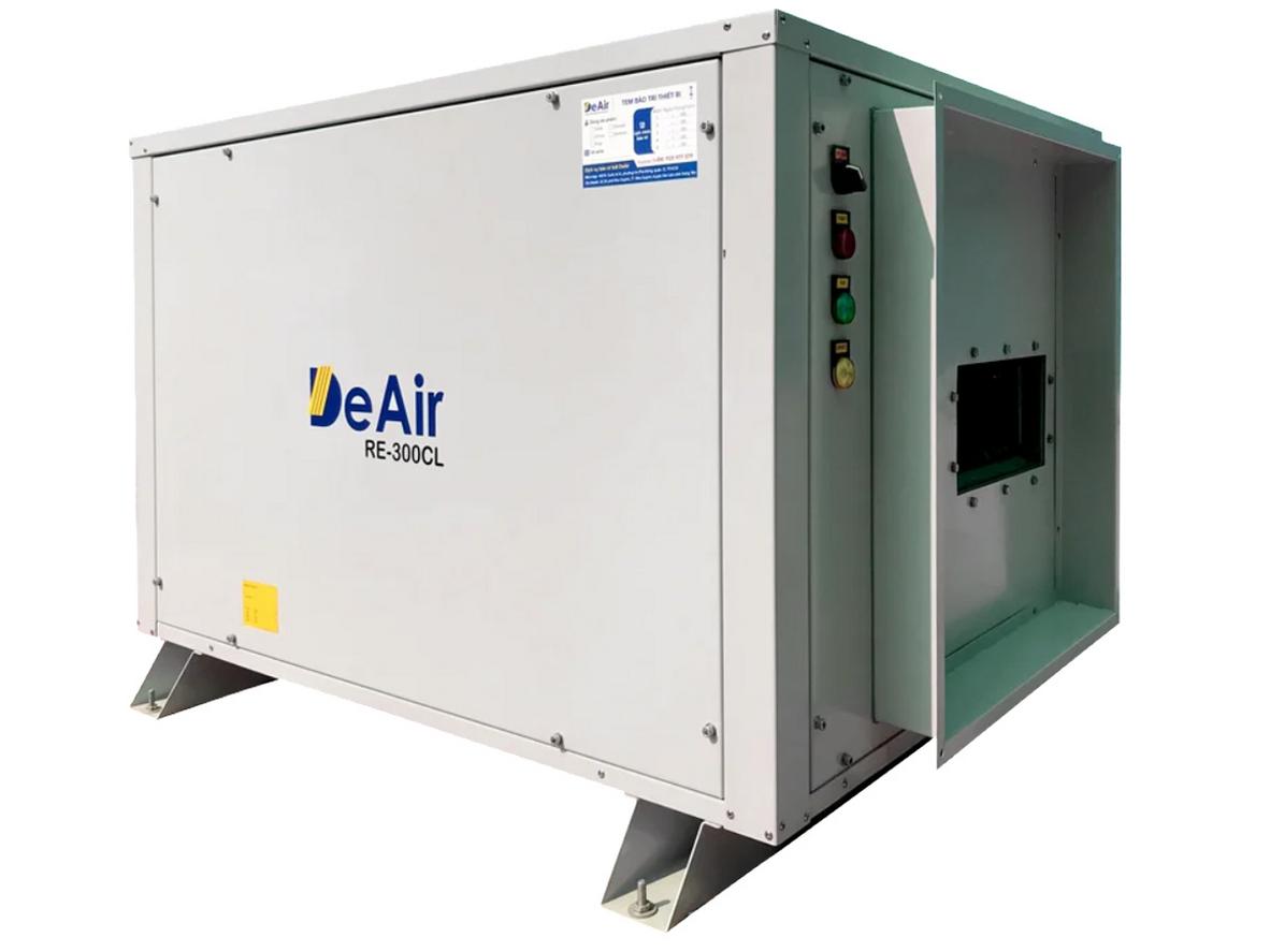 Heat-Pump giúp DeAir.RE-300CL hút ẩm hiệu quả trong không gian lớn.