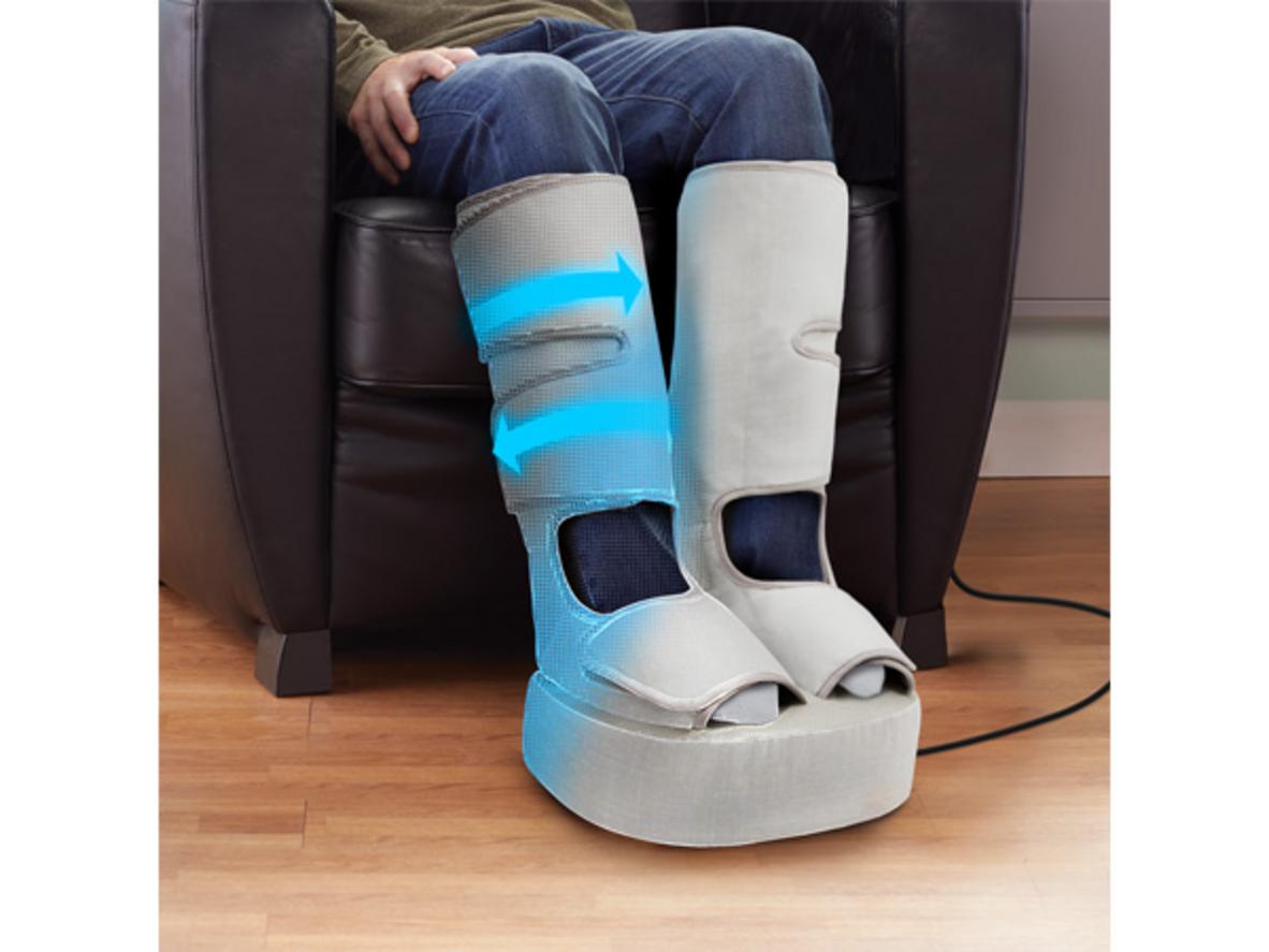 Túi khí và massage nhiệt giúp Homedics FMS-340/FMS-340H tạo cảm giác thư giãn sâu.