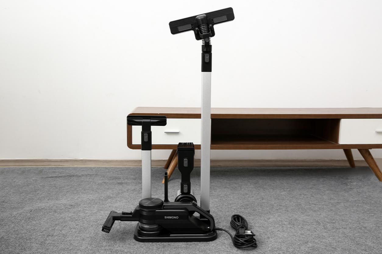 Dung tích 0.5 lít và độ ồn khoảng 45dB cho trải nghiệm dọn gọn, êm.