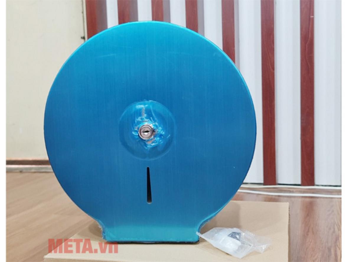Sokimi SM 7177 dùng thép không gỉ, inox mờ và khóa bảo vệ an toàn cho khu vệ sinh chuyên nghiệp.