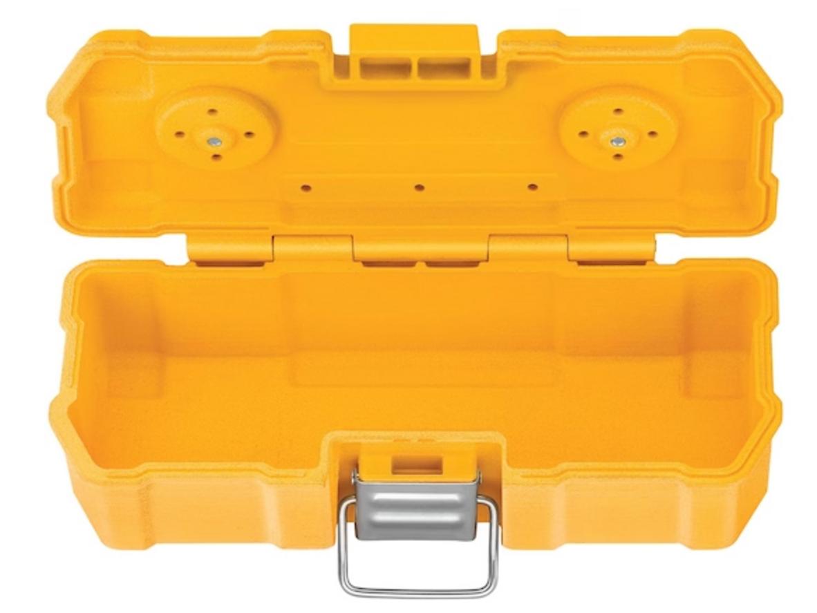 Hộp mũi vít 15 chi tiết DeWalt DWMTC15 với Magnetic Tough Case gọn, chắc, dễ thao tác.