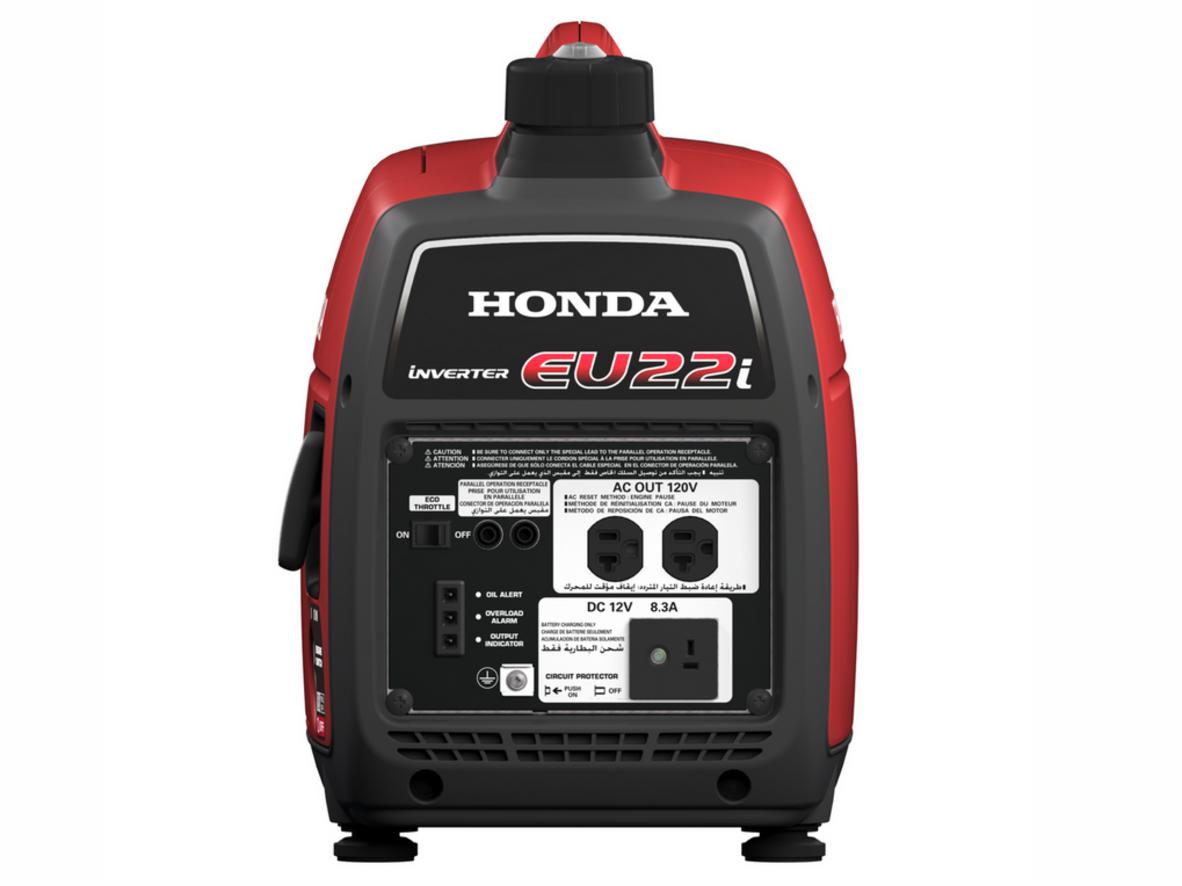 Inverter và động cơ Honda GXR120T giúp điện ra ổn định cho thiết bị nhạy cảm.