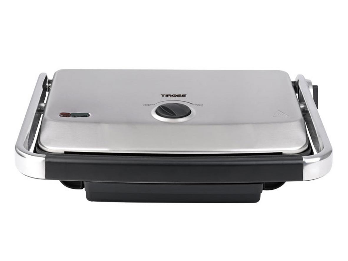 Kẹp nướng điện đa năng Tiross TS9663 nổi bật với mặt nướng lớn 370mm x 270mm và công suất 2.000W - 2.400W.