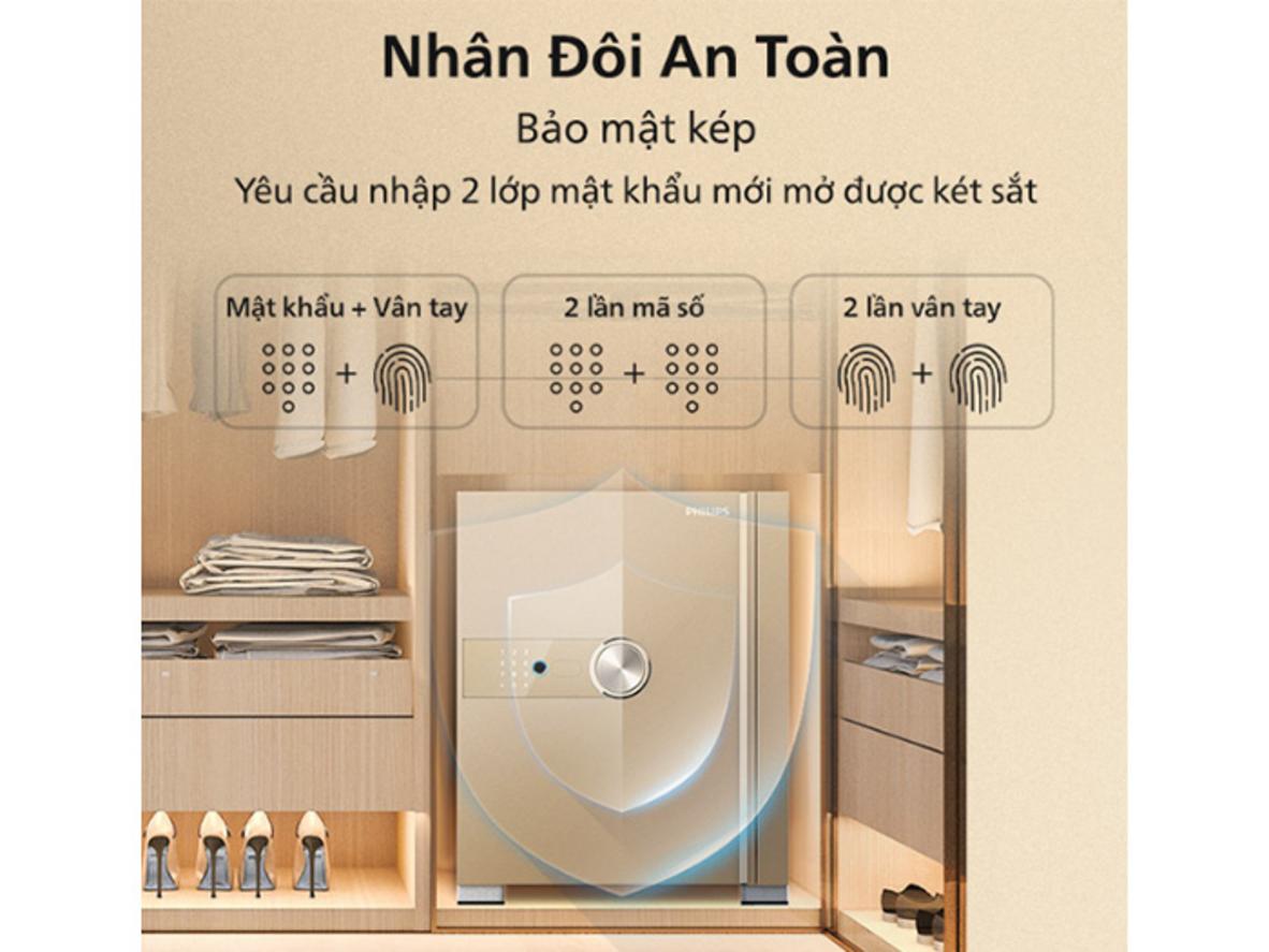 Tay nắm ẩn và thân thép Cacbon tạo vẻ sang trọng, chắc chắn cho SBX202.
