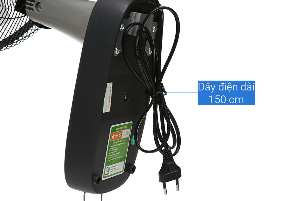 Lồng nan khít giúp KG723 an toàn hơn và dễ vệ sinh định kỳ.