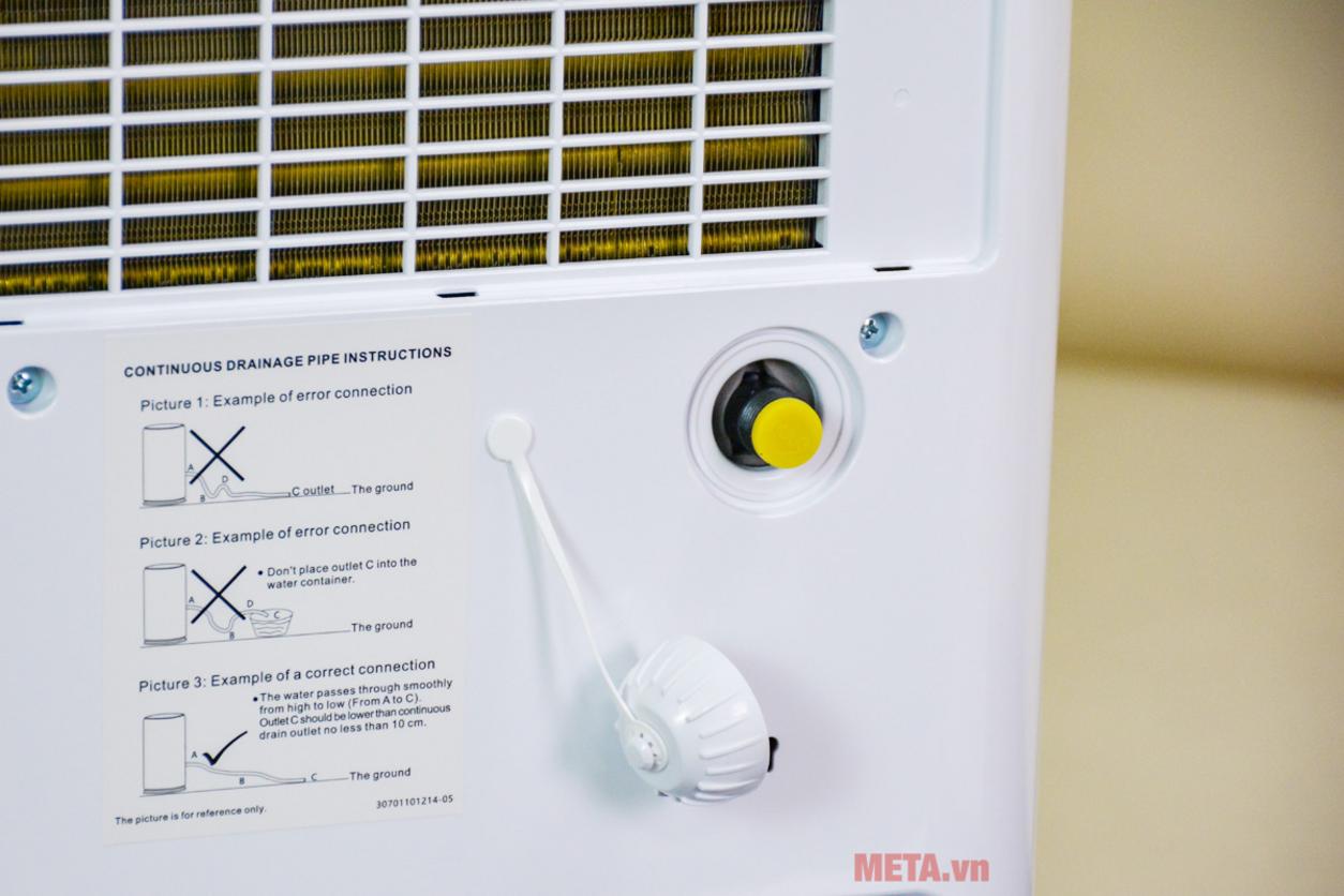 Công suất 16 lít/ngày, 255W của Kangaroo KGDH16 phù hợp phòng 20–32m²