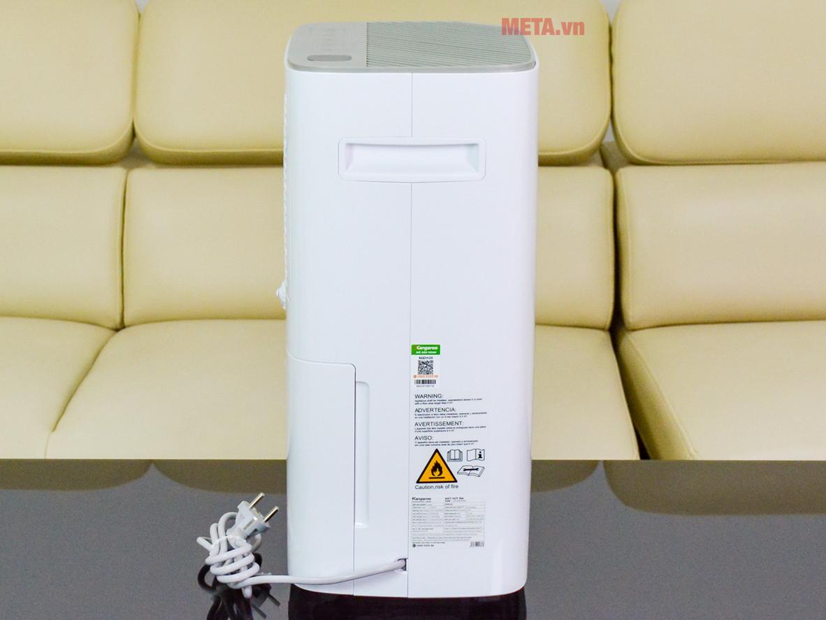 Vỏ ABS giúp Kangaroo KGDH20 bền, gọn và phù hợp không gian gia đình.