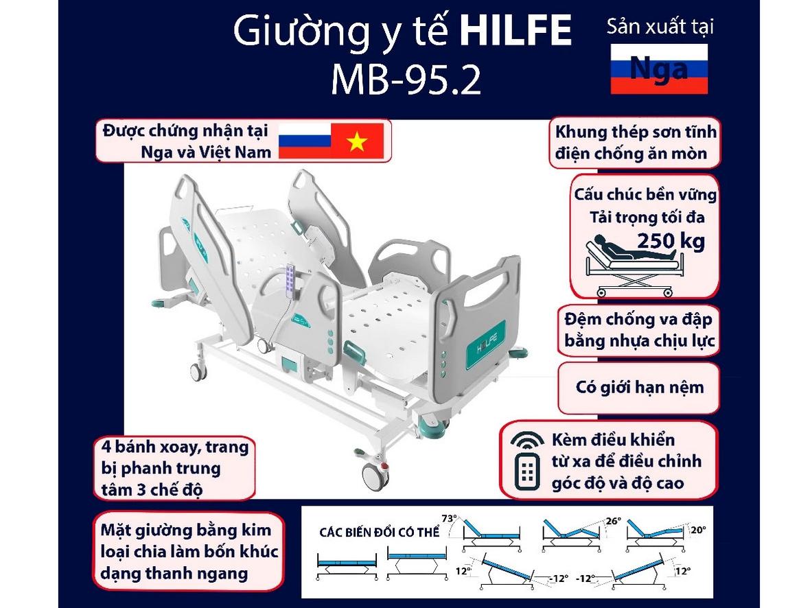 Biên độ 47.5cm - 79.5cm giúp lên xuống giường thuận tiện hơn.