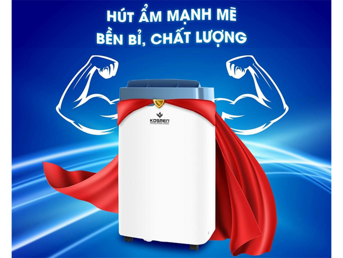 Bình nước 3 lít và bảng điều khiển cảm ứng của Kosmen KM-20N