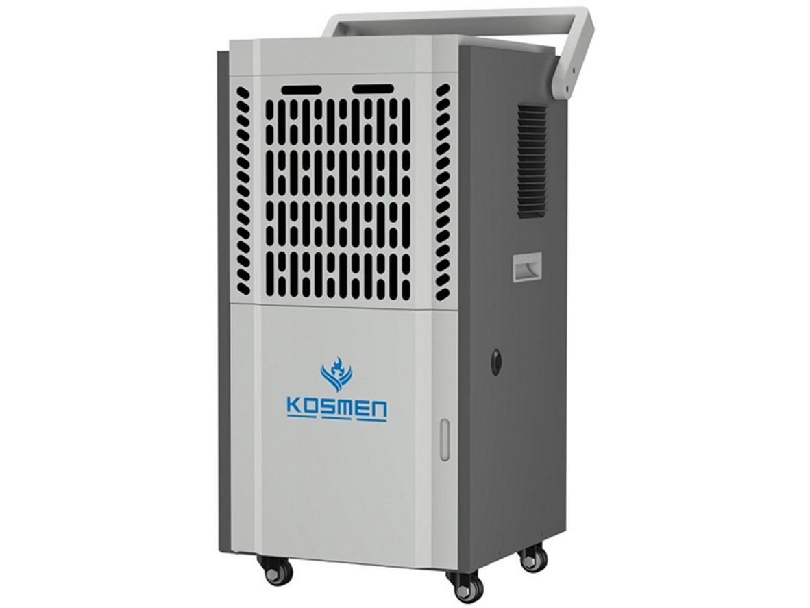 Kosmen KM-90S hút ẩm mạnh cho kho xưởng 90–120 m², hỗ trợ theo dõi từ xa qua Wi‑Fi/app.