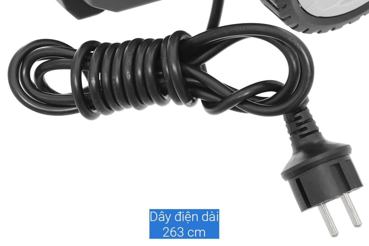 Dây phun 5m và trọng lượng 4,5 kg giúp Kyocera AJP-1100 dễ di chuyển.