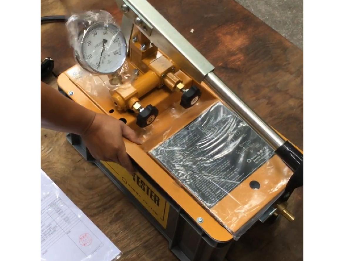 Test áp 500 kg/cm2 giúp phát hiện rò rỉ sớm trên đường ống và van.