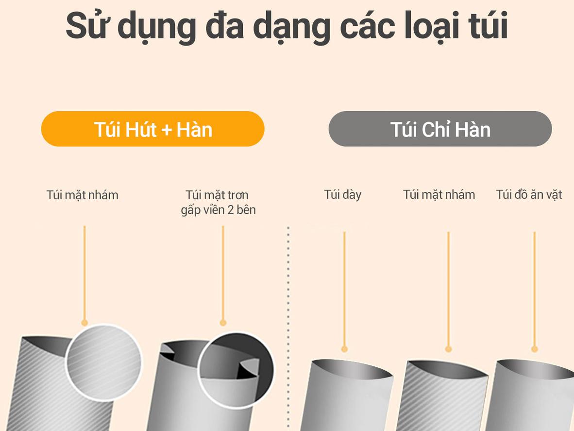 Công suất 90W phù hợp cho nhu cầu hút và hàn trong gia đình.