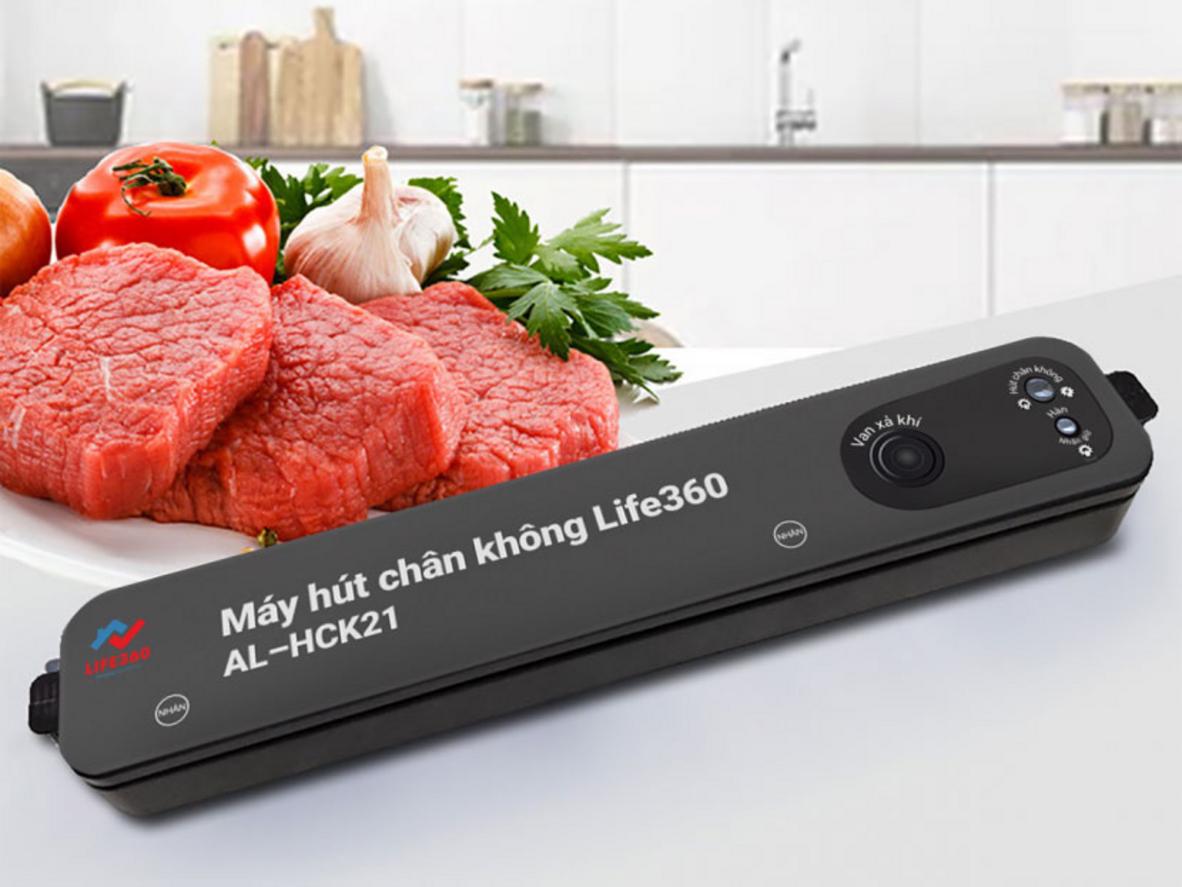 Máy hỗ trợ bảo quản thực phẩm đông lạnh gọn hơn, sạch hơn.
