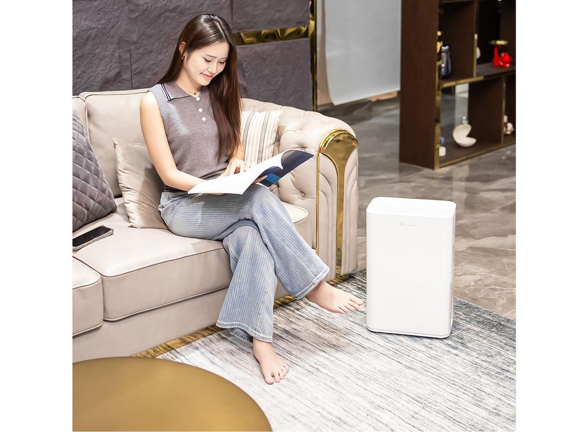 Mi Home giúp điều khiển Lumias D6S-12L từ xa tiện lợi.