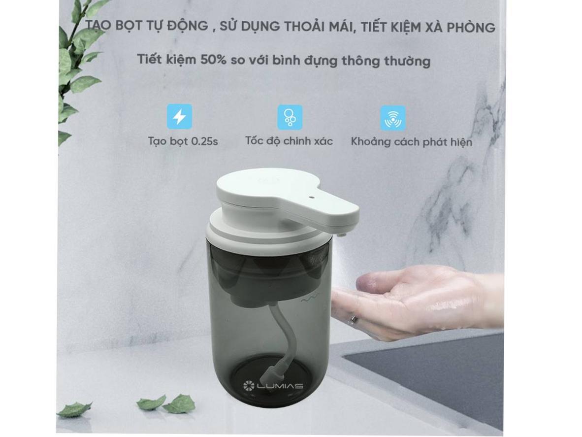 Lumias LSD-300G gọn hơn, còn LSD-350S phù hợp khi cần dung tích lớn hơn.