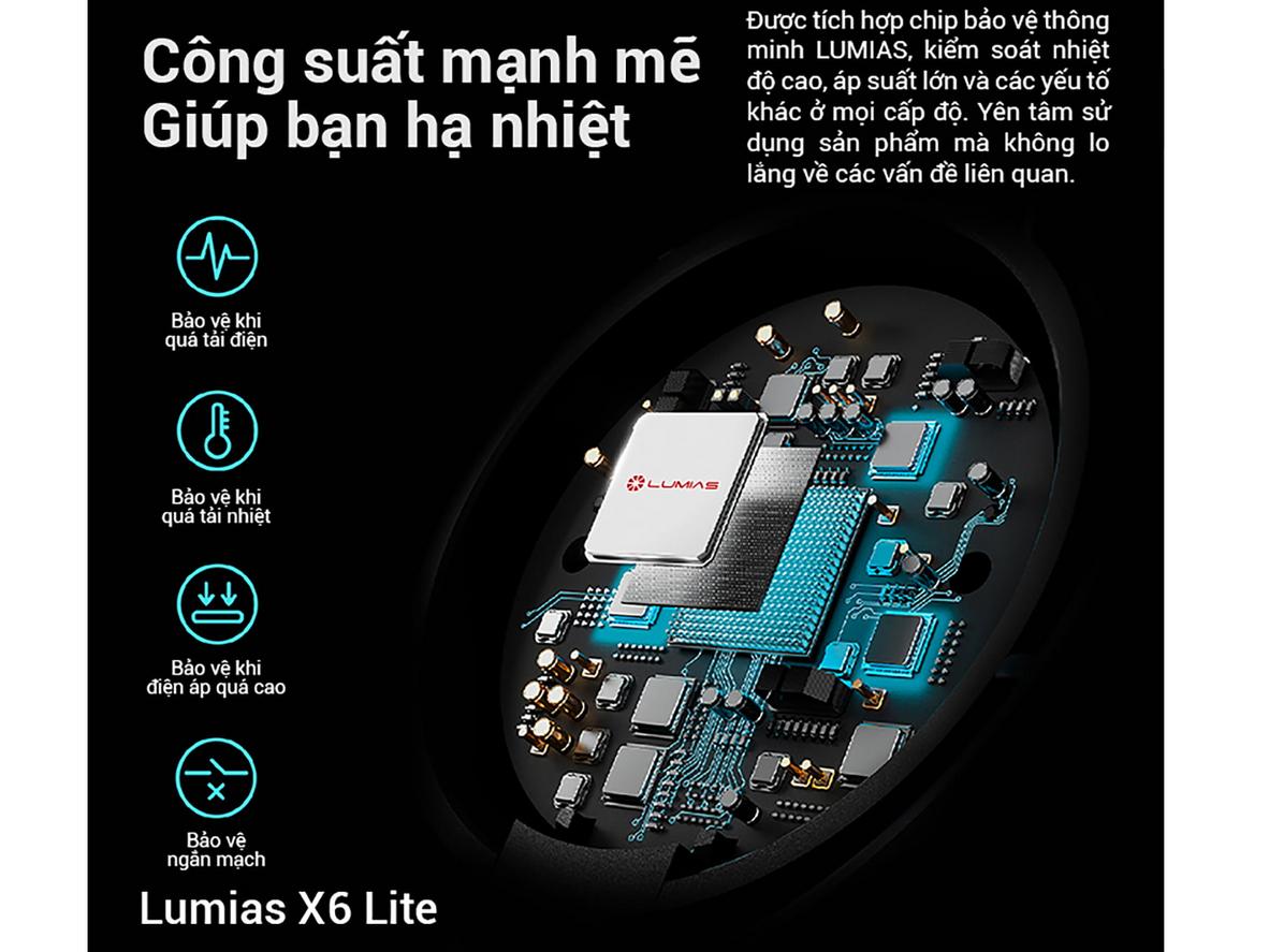 Thiết kế 125g và độ ồn 39dB giúp quạt dễ mang theo, dùng êm ái.