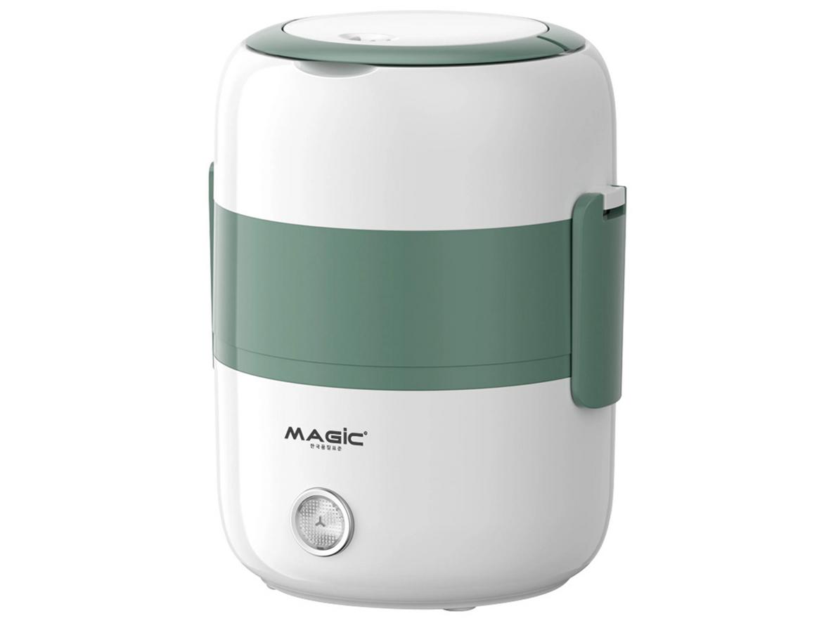 Khay inox 304 và công nghệ hơi nhiệt 360° giúp Magic A-002 hâm nóng đều hơn.