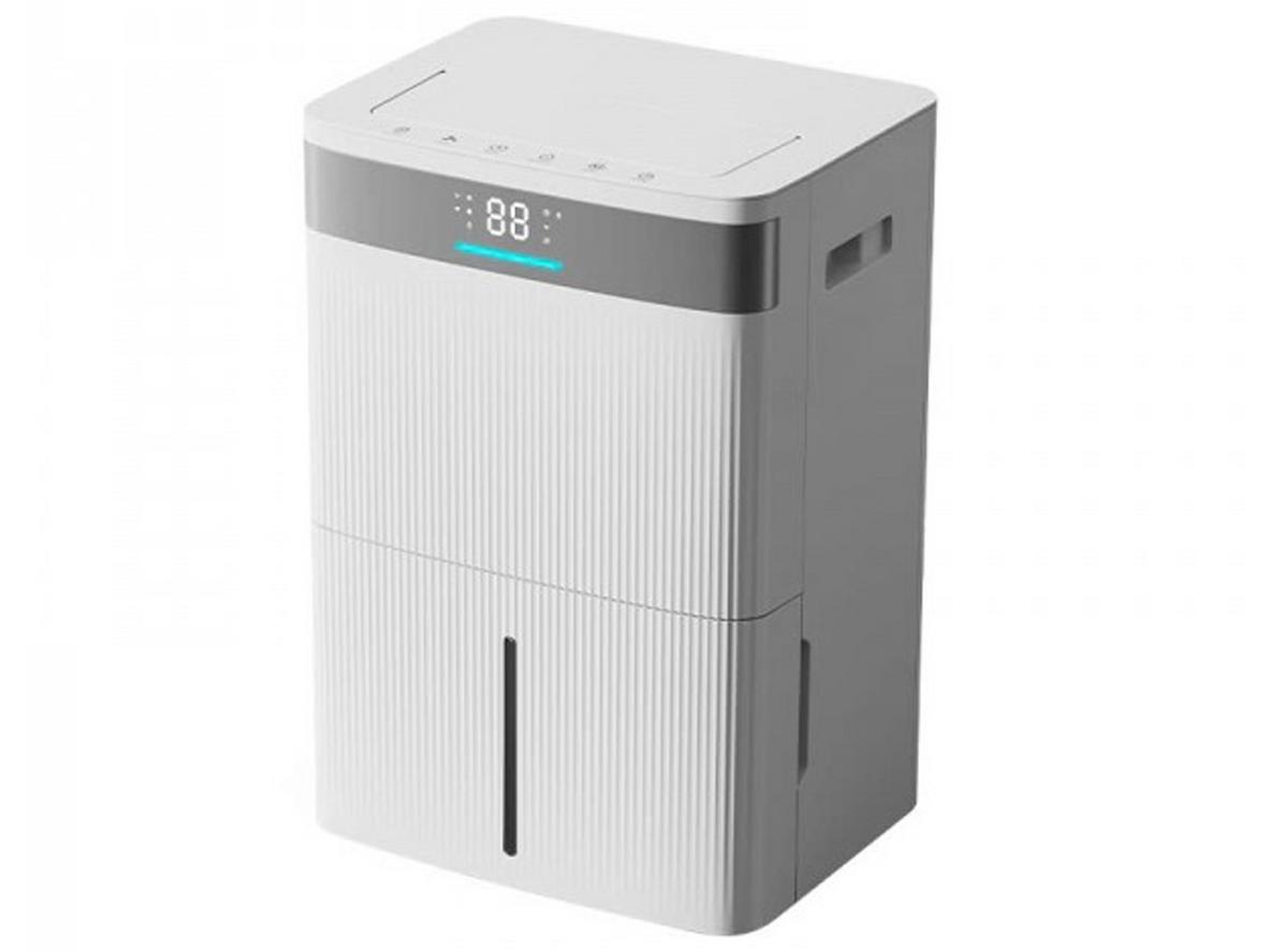 Máy hút ẩm dân dụng Fujihome DH40NW cho phòng 35–40m², phù hợp mùa nồm ẩm.
