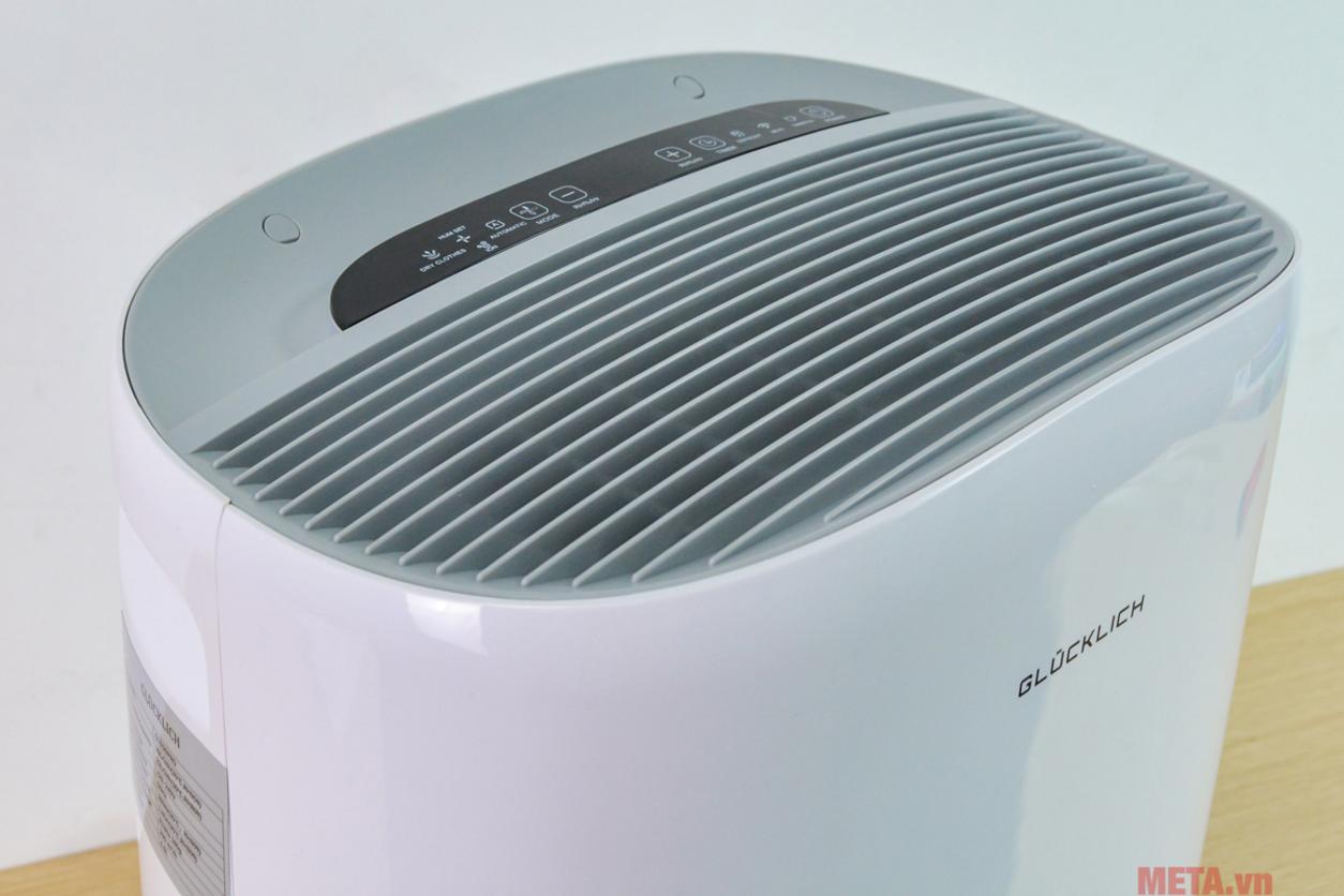 Thông số chính của Glucklich GLD30 Pro: 30 lít/ngày, 60m2, bình chứa 4 lít.