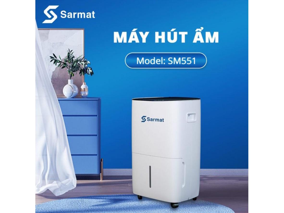 Thông số chính của máy hút ẩm Hichiko Sarmat SM551.
