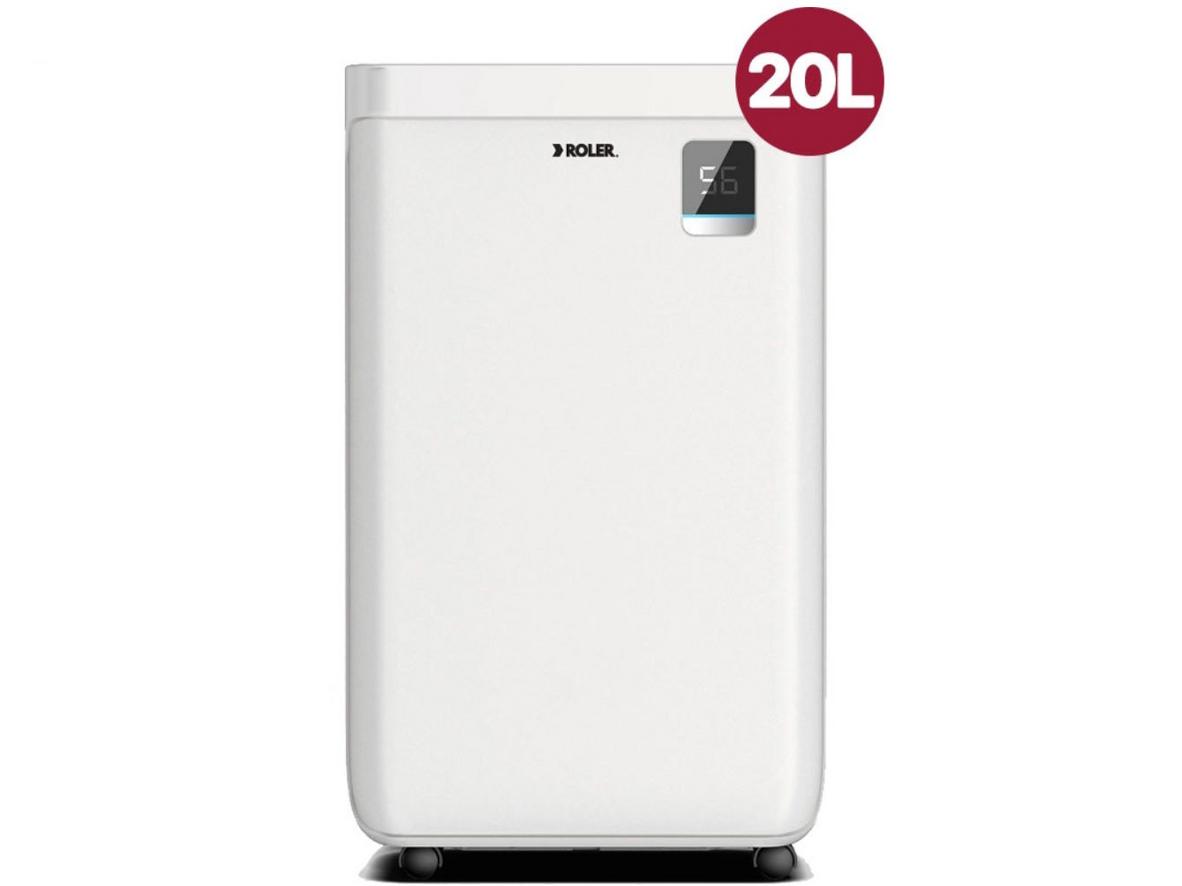 Máy hút ẩm lọc không khí 20 lít Roler RD-1120F cho phòng 25–35m², phù hợp mùa nồm ẩm.