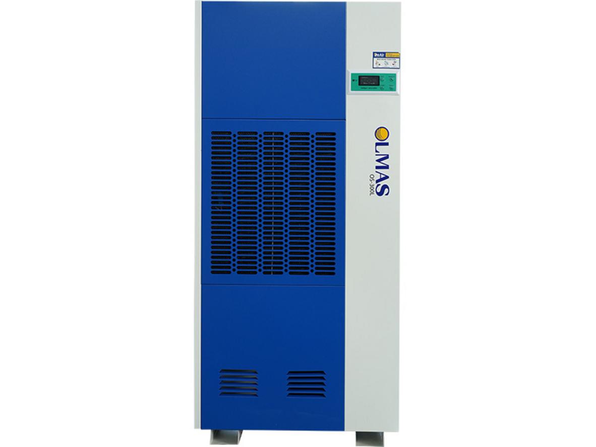 Máy hút ẩm Olmas OS-300L 300 lít/ngày cho kho hàng và nhà xưởng lớn.
