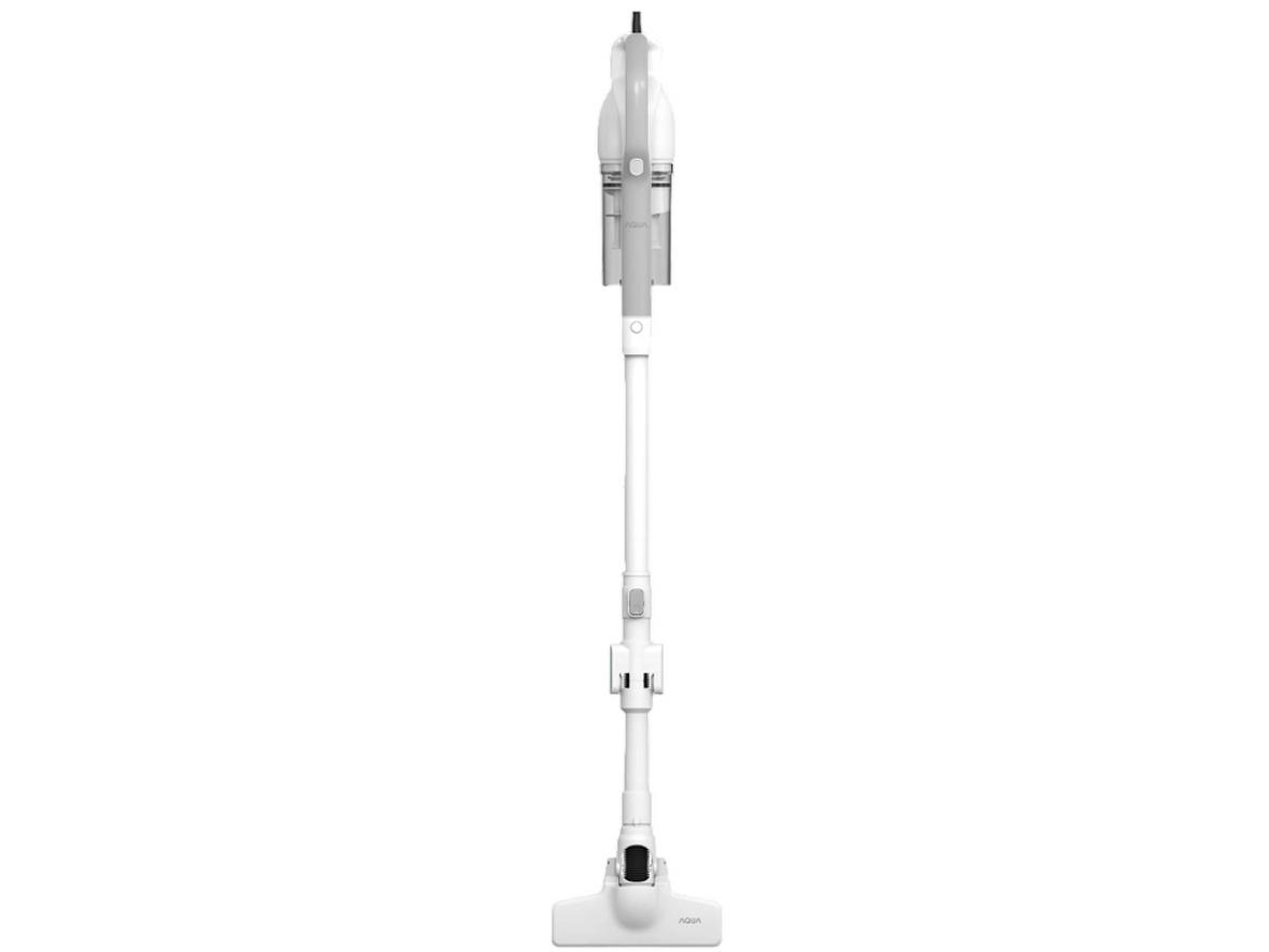 Máy hút bụi cầm tay AQUA AQS-CCXL8R(W)-VN phù hợp dọn nhanh gia đình, sofa và gầm thấp.
