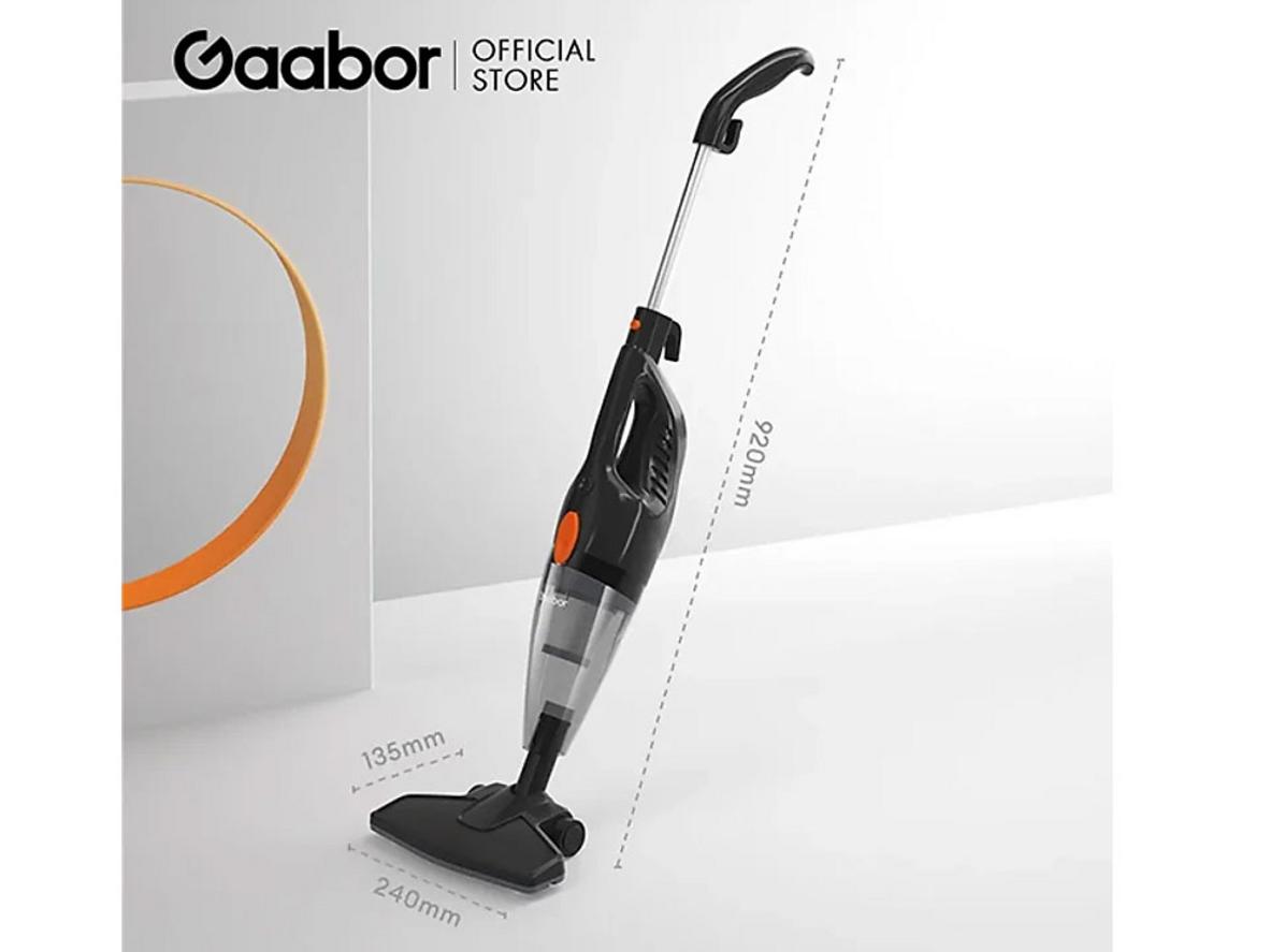 Máy hút bụi cầm tay có dây Gaabor GVCW-M15AS gọn nhẹ, lực hút 16.000 Pa cho nhu cầu dọn nhà hằng ngày.