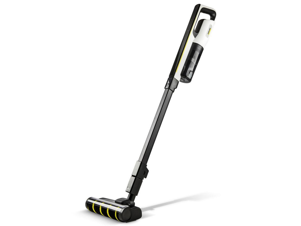 Máy hút bụi cầm tay Karcher VC4 S không dây 2-trong-1, gọn nhẹ cho dọn nhanh hằng ngày.