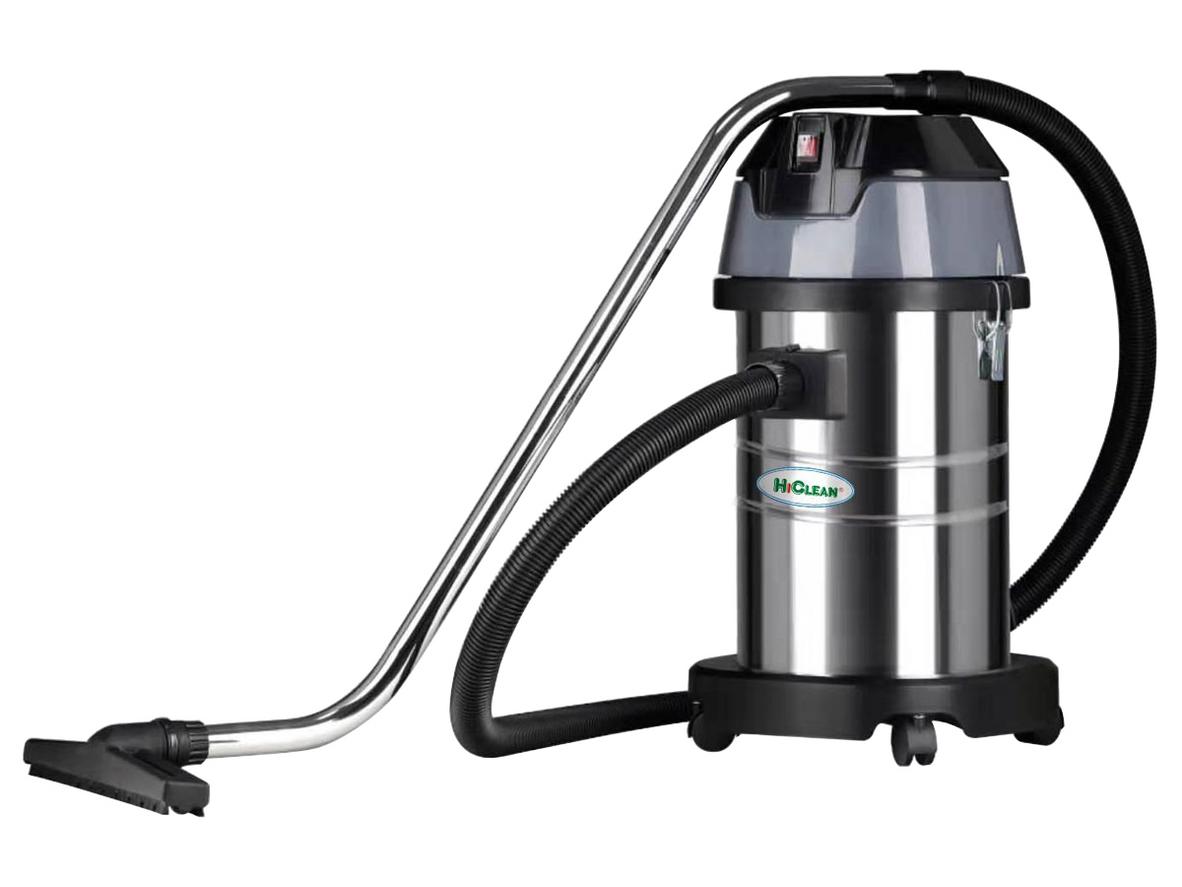 Máy hút bụi công nghiệp HiClean HC30 New (30 lít) nổi bật với thùng inox 30L và khả năng hút khô hút nước linh hoạt.