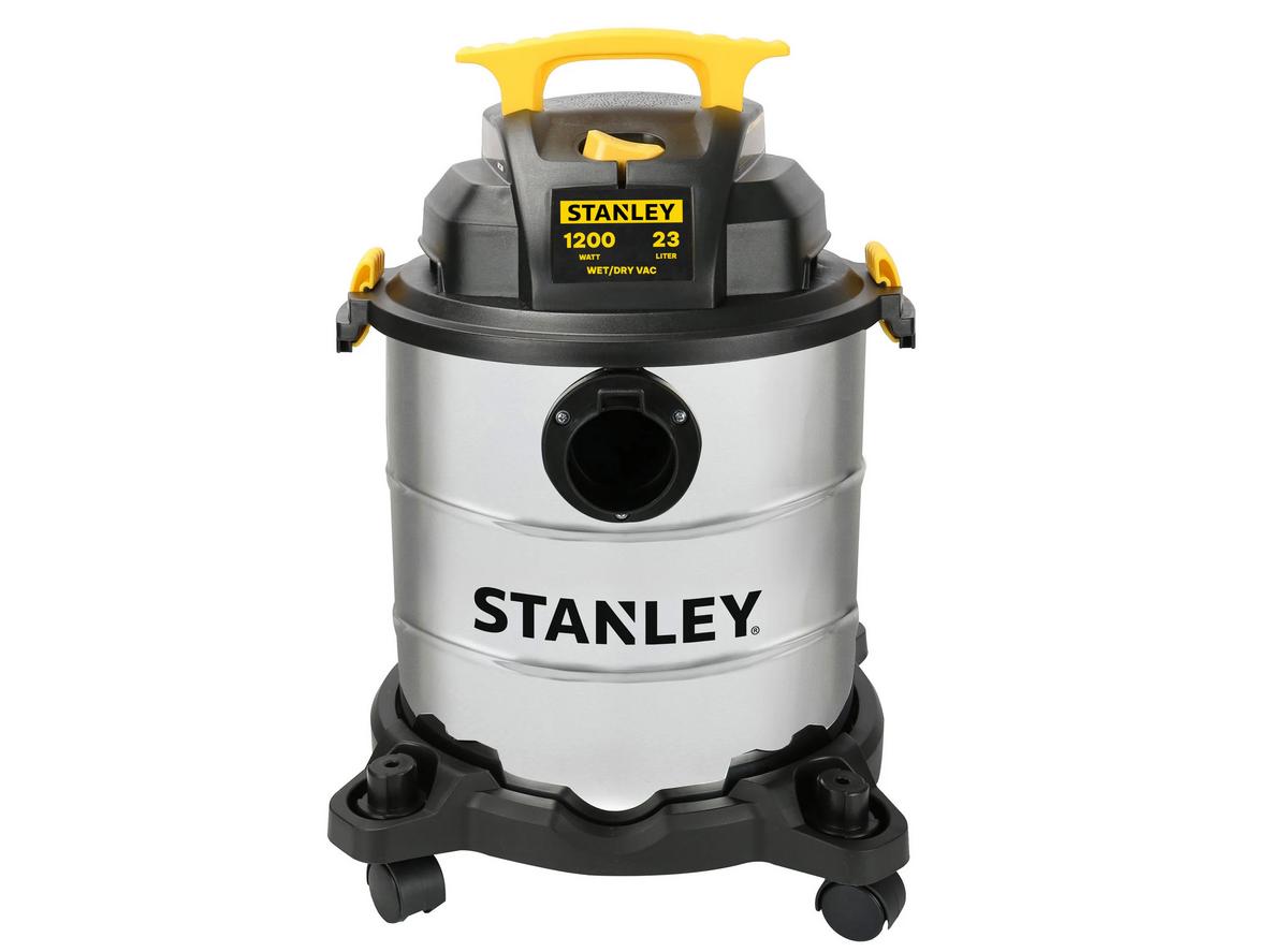 Máy hút bụi công nghiệp Stanley SL19417-6AB 23 lít cho gara, xưởng nhỏ và vệ sinh diện rộng.