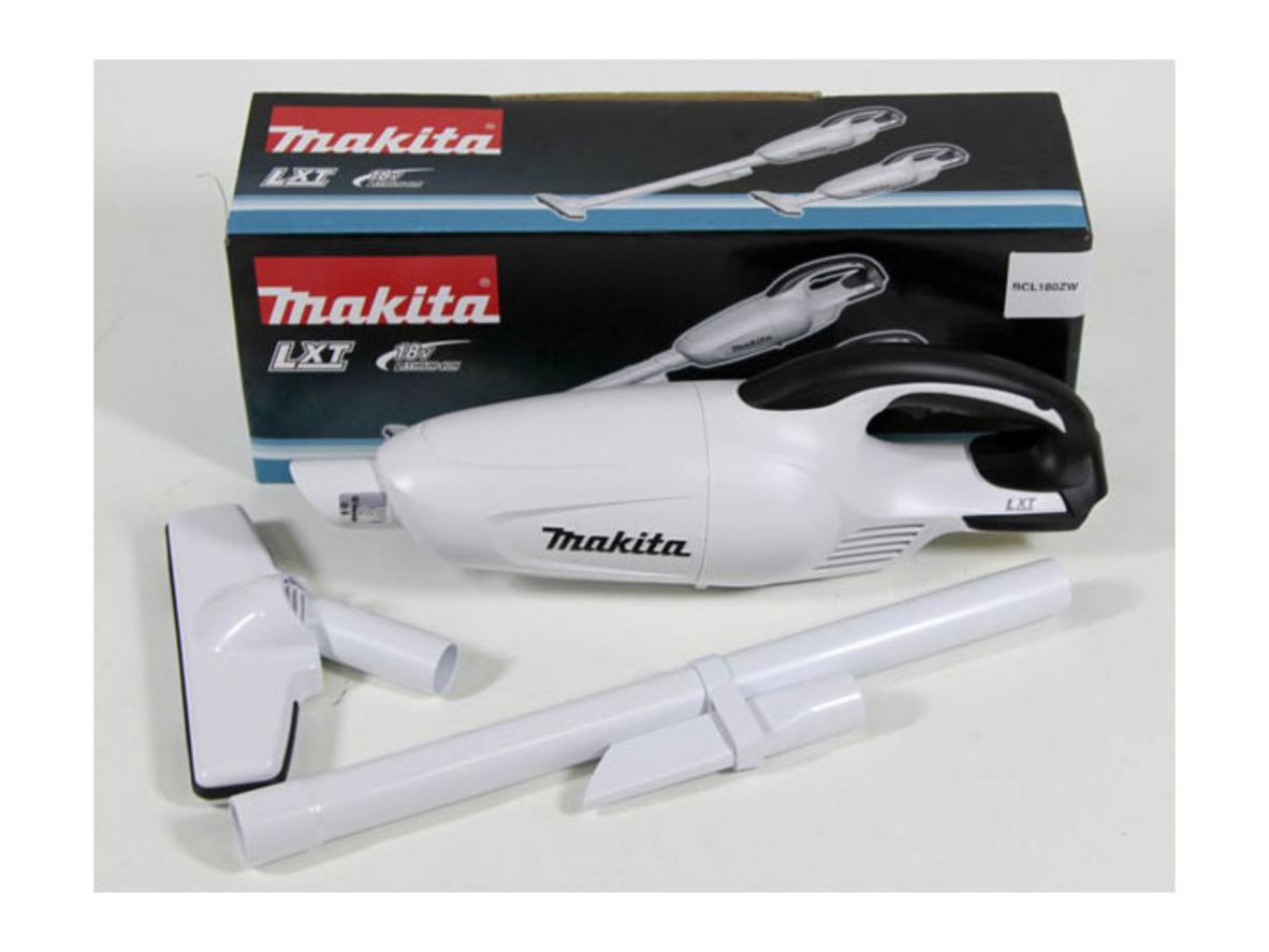 Phụ kiện và thông số của Makita DCL182SYW hỗ trợ dọn nhanh ở căn hộ, ô tô và góc hẹp.