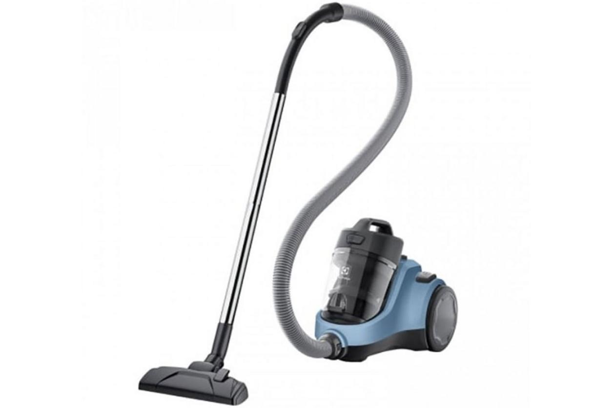 Máy hút bụi Electrolux EC31-2BB (1800W) dạng hộp không túi, phù hợp dọn bụi gia đình hằng ngày.